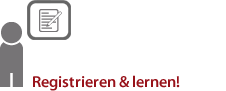 Registrieren & lernen!